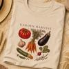 Garden Harvest Shirt, Vegetable Garden Botanical Tee, Vintage Homegrown Produce Shirt, Gardener Gift, Backyard Veg Patch Lover Tee