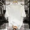 Men Cotton T Shirt Short Sleeve Crew Neck Casual Solid Color Basic Tee Top Summer Breathable Comfortable Clothing for Daily Wear