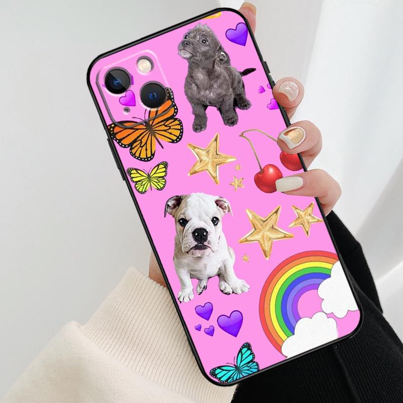 Butterfly Flower Phone Case For iPhone 17 Pro Max 15 14 13 11 12 16 Pro Max Mini 15 16 Plus 16e 17 Air Cover