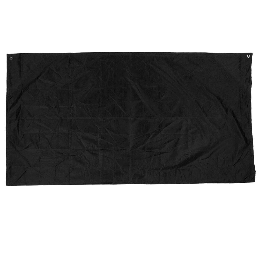 Outdoor Portable Picnic Mat Camping Blanket Tents Lawn Ground Mats Moisture Proof Pad(Black )