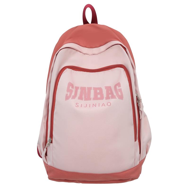 Schoolbag New Backpack High Quality Wholesale Backpack for Middle and High School Students College Student Casual Backpack Female ins College Style
