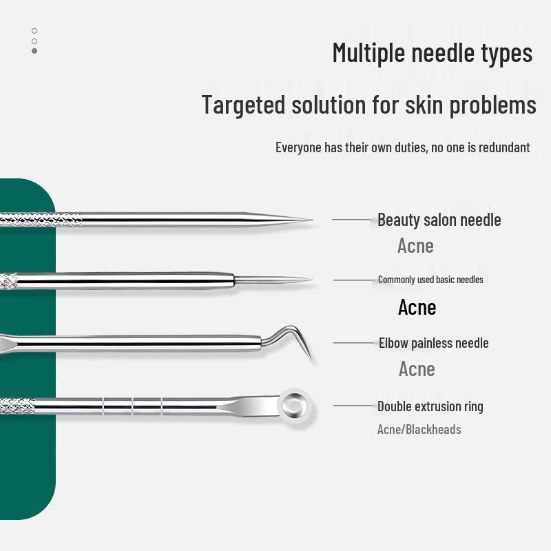 Precision Blackhead & Pimple Tweezers Set – Professional Beauty Tool for Pore Cleansing