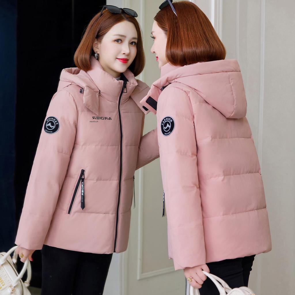 Women's 2025 New Petite Down Jacket: Short, Stylish, Warm, Hooded, Simple Autumn & Winter Outerwear