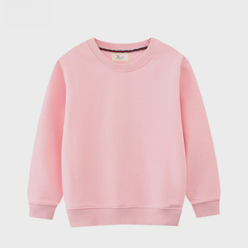 Hanorac cu mânecă lungă pentru copii de toamnă 2024 - Pulovere cu gât rotund pentru băieți și fete