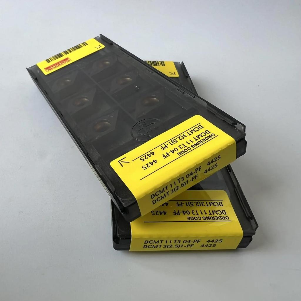 Original Sandvik / DCMT11T304-PF 4425 / CNC Lathe Carbide Blade 10 PCS