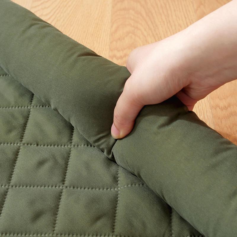 Dog Bed Blanket Dog Mat Sofa Couch Cover Pet Pad with Neck Pillow Washable Calming Nest for Travel Home