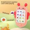 Bee Music Phone Learning Toy - Phone with Music, Stories, Numbers, Animals & Flashlight-like Mode,Battery-Powered (No Included)