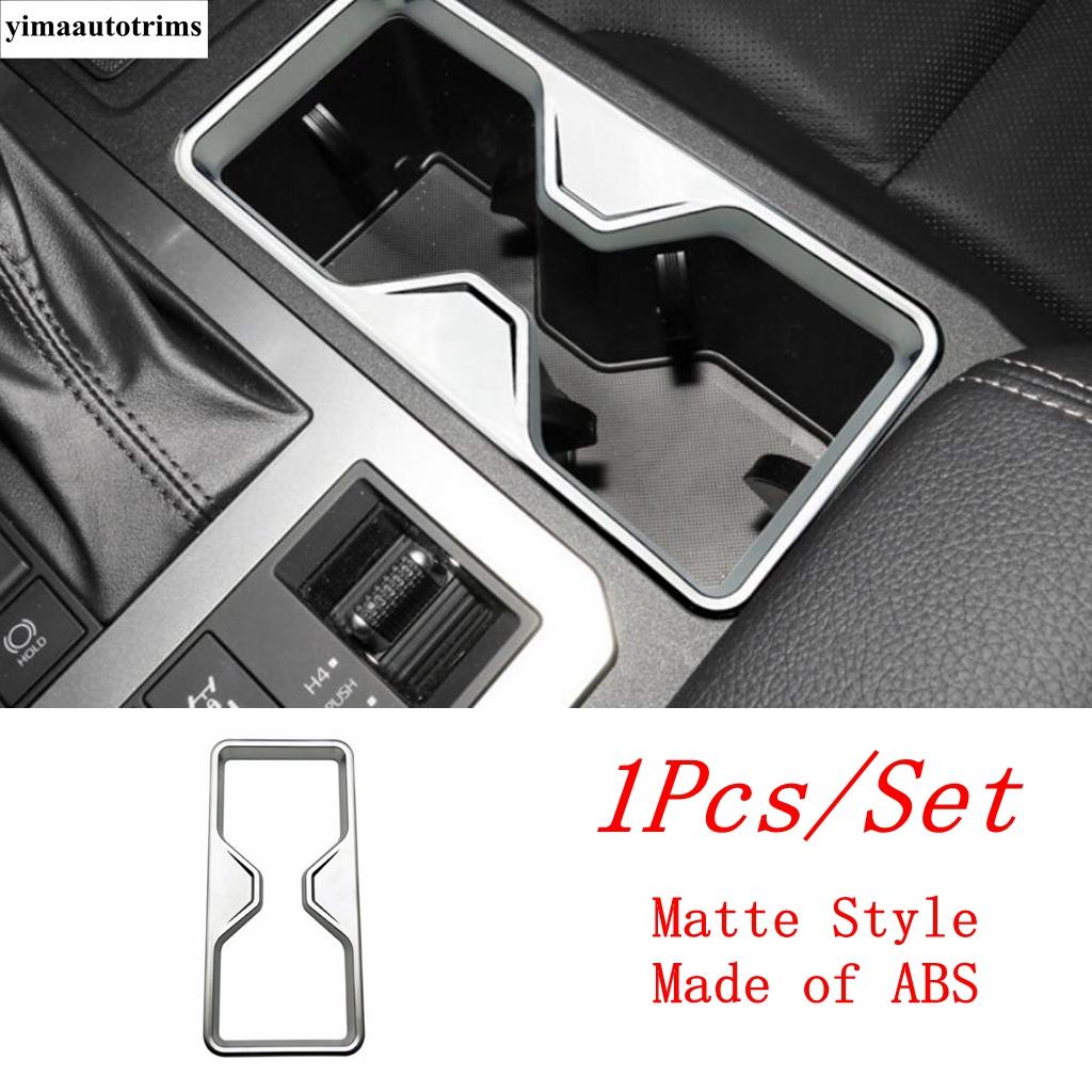 Central Console Front Water Cup Holder Panel Decoration Cover Trim Accessories For Toyota Land Cruiser 250 Prado LC250 2024 2025