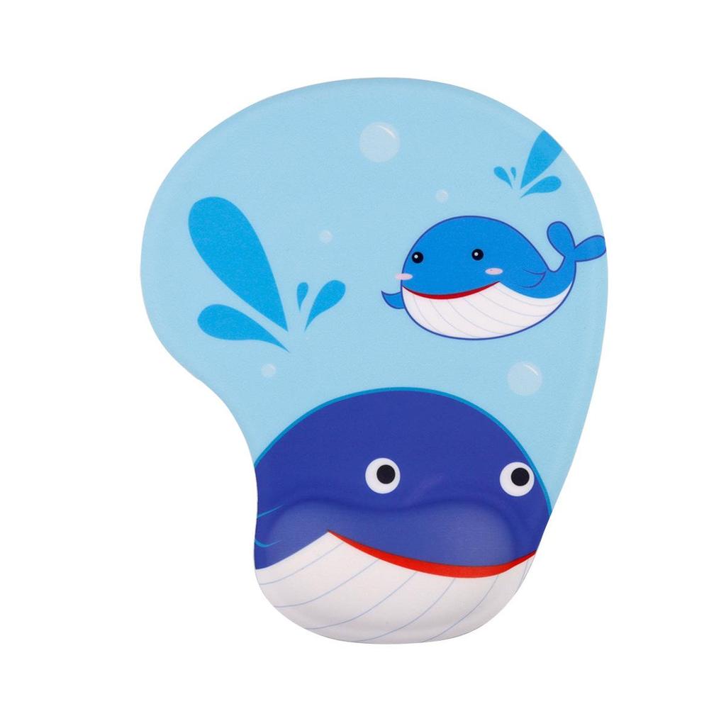 Creative Cartoon Silicone Wrist Rest Mouse Pad & Keyboard Hand Rest - Cute Desk Mat