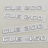 3D ABS Car Letters Logo CLE200 CLE260 CLE300 CLE450 Badge Rear Trunk Emblem Decals For Mercedes Benz CLE Class Auto Tail Marking