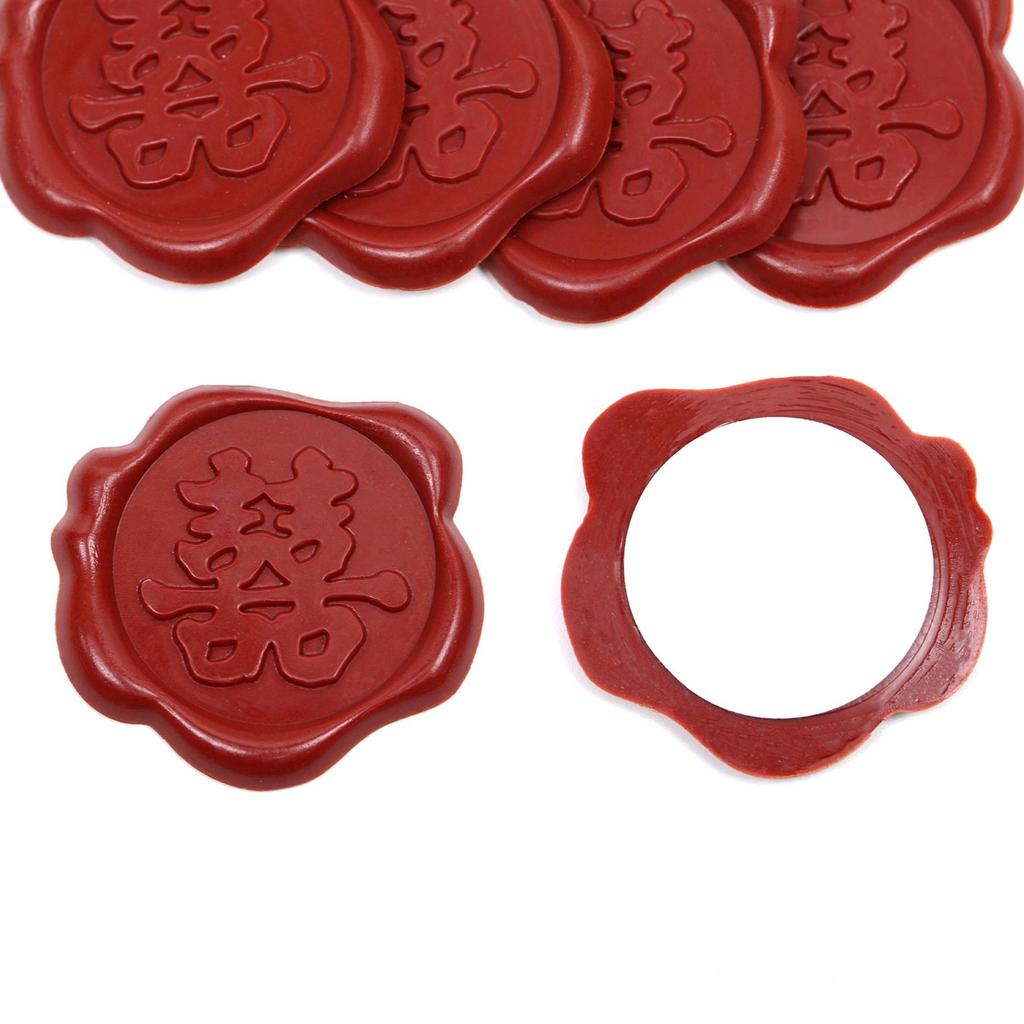 Wax Seal Stamp Kit: Embossed Stamp, Sealing Wax, Stickers for Envelopes, Postcards, Love Letters, and Gifts