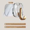 4 Pieces Set Strong Load-bearing Bathroom Hook Luxury Self Adhesive Hook  Home Organization Use