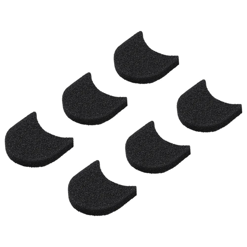 

6 PCs Camera Mic Wind Muff Camera Video Noise Reduction Windproof Sponge Cover Compatible For GO 3/GO 3S Cameras black #1