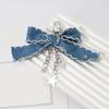 Vintage Cowboy Star Tassels Keychain With Adjustable Chain Detachable Ornaments For Bags And Phone Accessories
