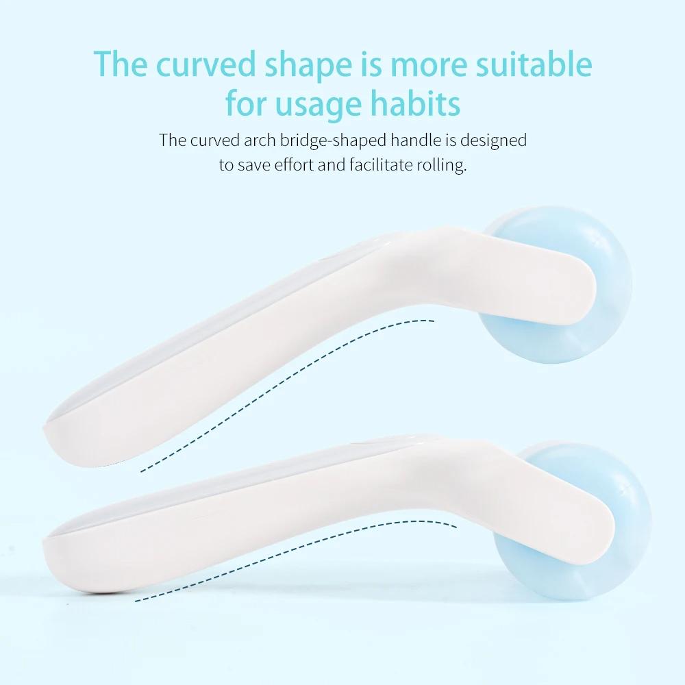 Rolă de gheață Role de masaj la rece pentru masaj facial și corporal Ochi Depuff Eliberarea durerii cu husă de călătorie Masaj facial pentru îngrijirea pielii