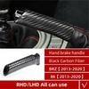 For Subaru BRZ Toyota 86 Hard Carbon Fiber Car Handbrake Grip Cover Replace Trim