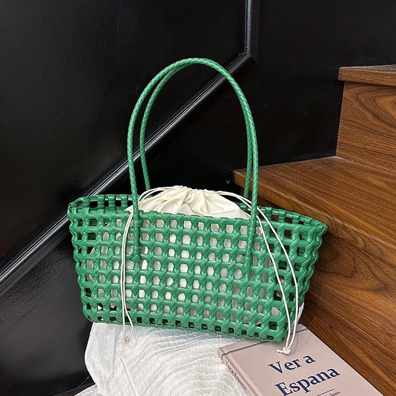 New women's mother bag woven fashion hollow shoulder portable messenger bag casual women's bag