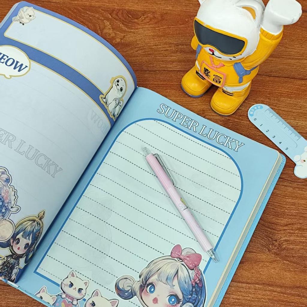 Leather Coloring Pages Cool Girl Notebook Coloring Pages Cartoon Student Handbook