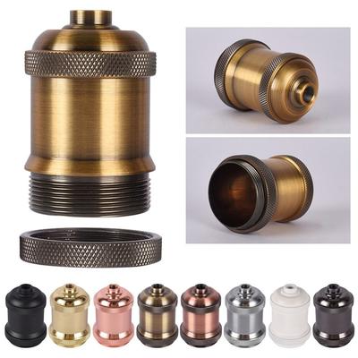 Durable E27 Vintage Lights Bulb Socket Antique Lamp Holder New Light Bulb Holder  Home For Decor