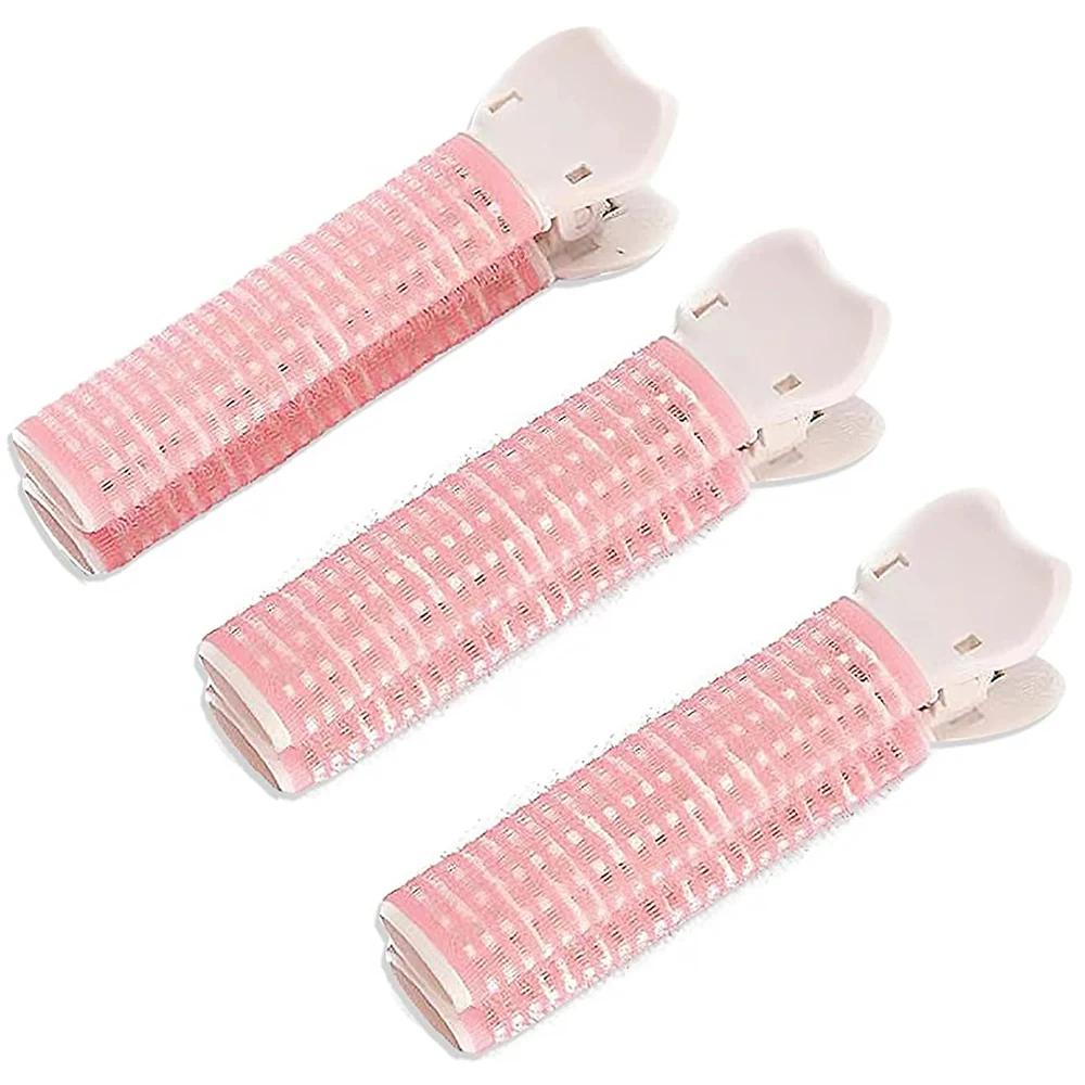 2Pcs Natural Fluffy Hair Clip Reusable Volume Bangs Hair Root Fluffy Hairpins Rollers Curling Women DIY Hair Styling Accessories