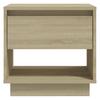Nightstand Sonoma Oak 45 x 34 x 44 cm Engineered Wood