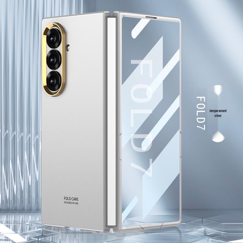 Samsung Z Fold7 Frosted Protective Case with Lens Cover