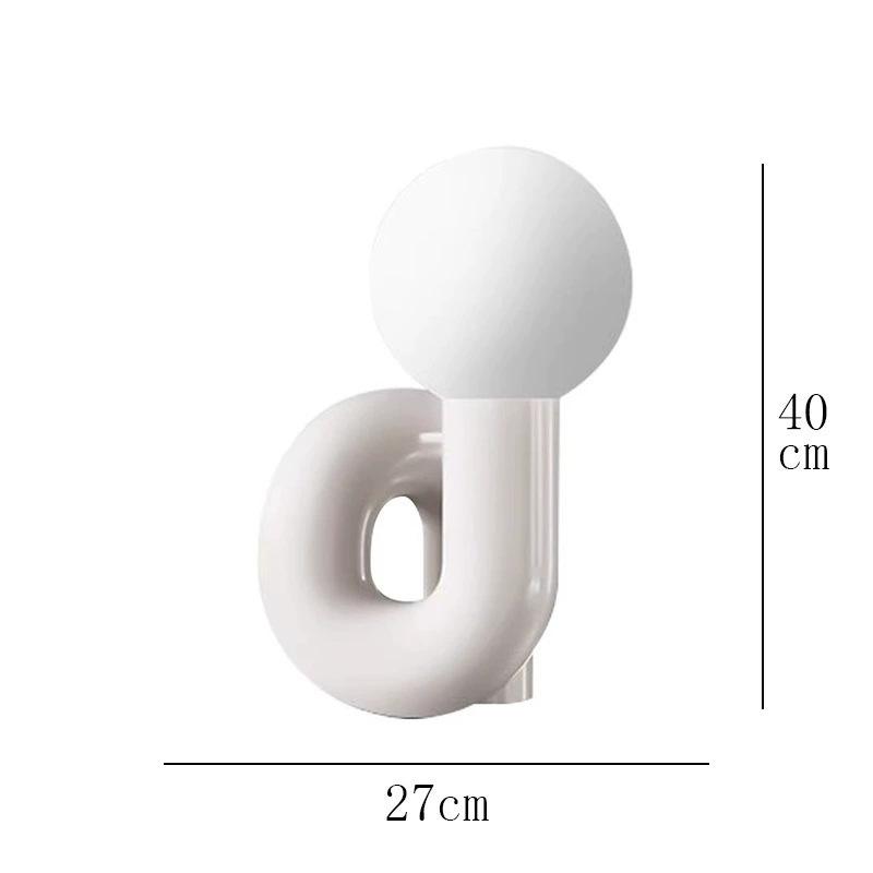 Nordic Art Designer Bedside Table Lamp for Living Room or Bedroom Decor
