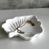 Leaf Tray Silicone Mold  DIY Jewelry Storage Plate Organizer Candle Holder Concrete Cement  Plaster Epoxy Resin Molds