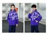 Children's Camouflage Windproof & Waterproof 3-in-1 Hiking Jacket Set for Autumn & Winter