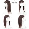 Hair Patch Wig: Synthetic Topper for White Hair Coverage
