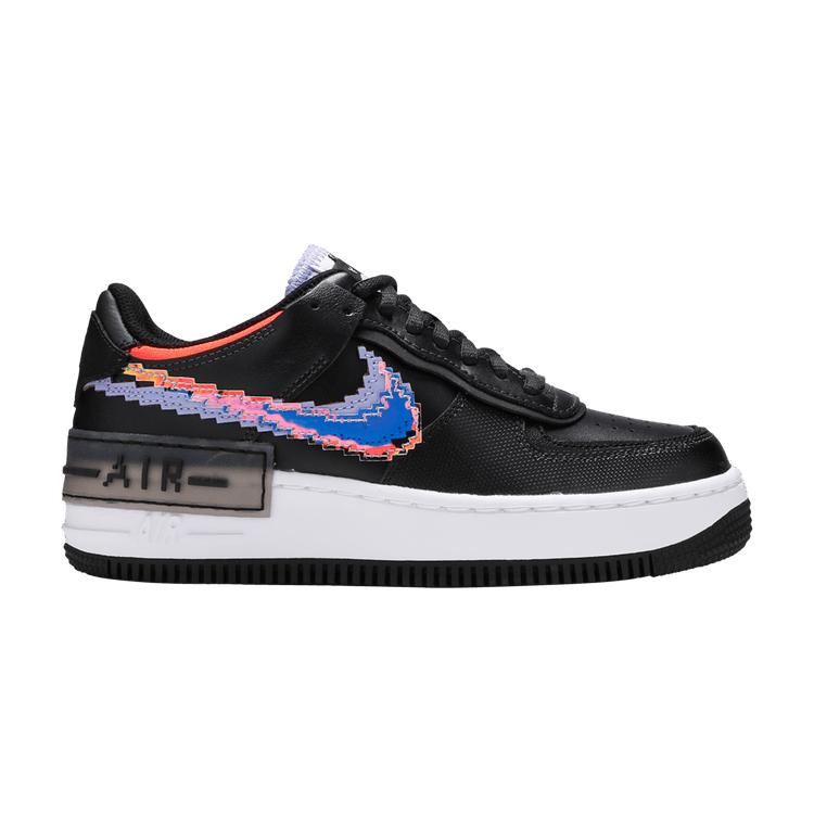 Nike Wmns Air Force 1 Shadow SE  Pixel Swoosh - Off Noir  38