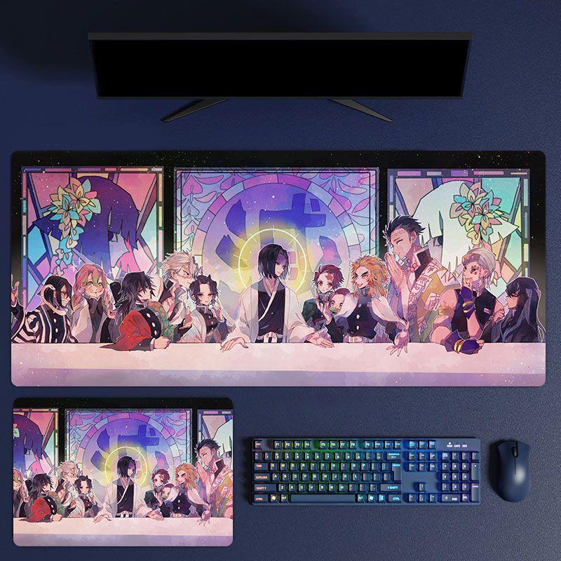 Demon Slayer Mouse Pad, Keyboard and Mouse Pad, Cheap, Exquisite, Gaming Equipment, Computer Equipment, Anime, Comics
