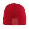New Domo Kun Doll Bonnet Hats Red Knitted Hat Unisex Adult Cool Head Wrap Beanie Hats Spring Outdoor Printed Cap