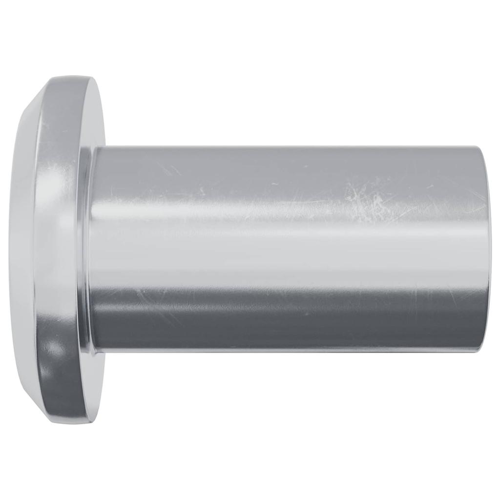 Lock Nut 12 Pcs Silver M6 X 15 Mm Steel