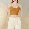 Women's Sleeveless Pleated Vest Shirt Top