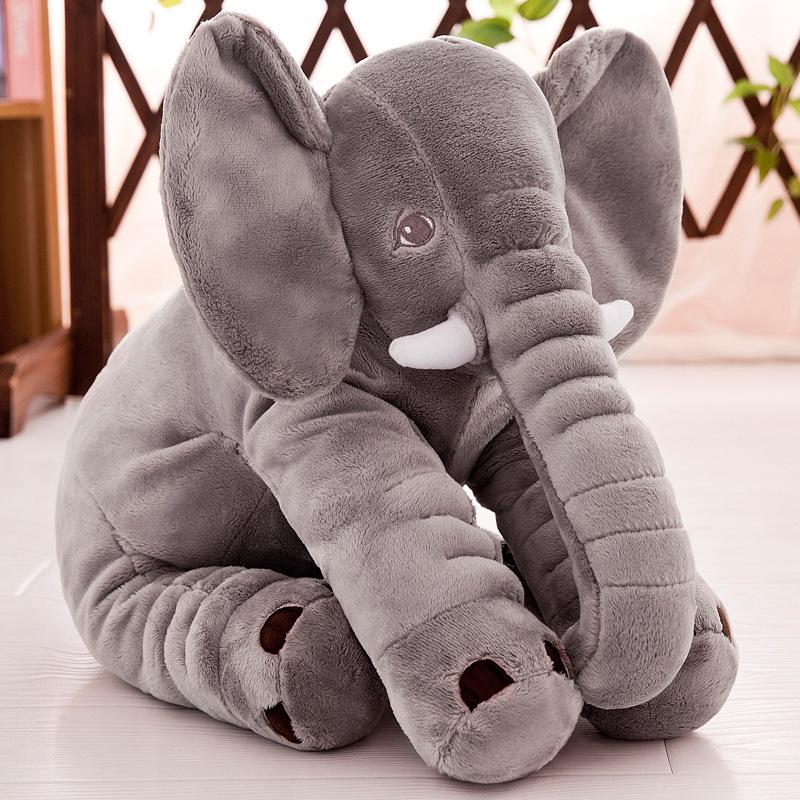 Nueva Muñeca Elefante Bebé Elefante Durmiendo Calmante Juguete de Peluche Muñeca Linda