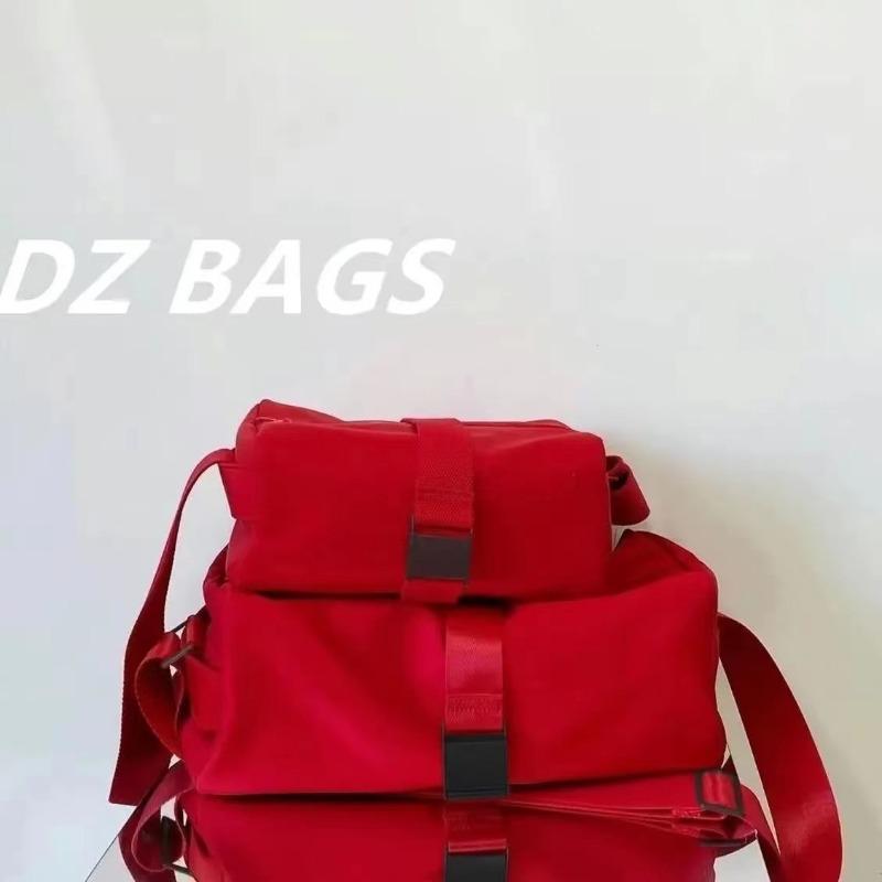 Printed logo Oxford cloth messenger bag fashion fitness bag casual shoulder large capacity commuter bag