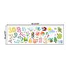 Cute Animals With Arabic Numbers Wall Stickers For Kindergarten Classroom Kids Room Home Decoration Nursery Mural Art Wall Decal