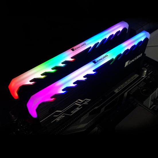 JONSBO Universal RGB Light LED Memory 256 Color RAM Radiator Cooling Vest Heat