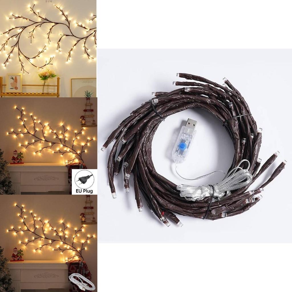 Led Tree Light For Indoor Bedroom And Living Room Decor With Dimmable Feature