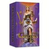 Pachetul de Tarot Gnosis 12*7cm 78 de Cărți de Tarot cu Ghid, Stil Artistic Mistic Mitologic Unic, Cărți Oracol Durabile