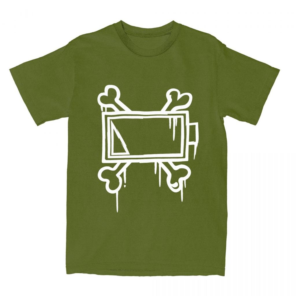 Uzi Doorman Bone Batttery Men Women T Shirt Murder Drones Fashion Tee Shirt Short Sleeve O Neck T-Shirt Cotton Plus Size Clothes