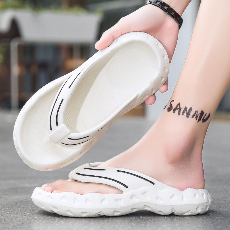Fashion Fashion Outdoor Mens EVA Lightweight Shoe Slip-on Men Slipper Hot Sale Man Beach Slides Summer Casual Men's Flip Flops New Style