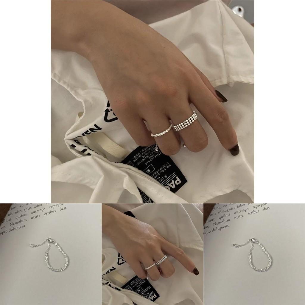 Stunning Sophisticated Galaxy Ring For Women Featuring Chic Adjustable Tassel Band