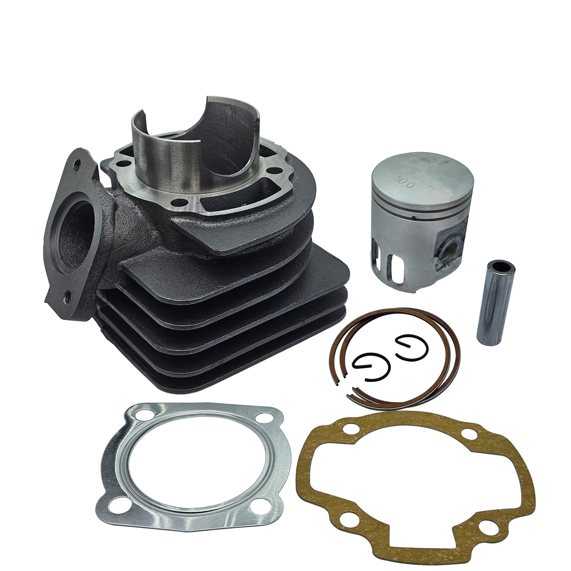 

Комплект цилиндра Leihuo 50 мм для Live DIO SR SP ZX 50 AF 20 23 24 25 27 28 30 31 51 52 DJ-1RR (приблизительно. 82 куб. см)