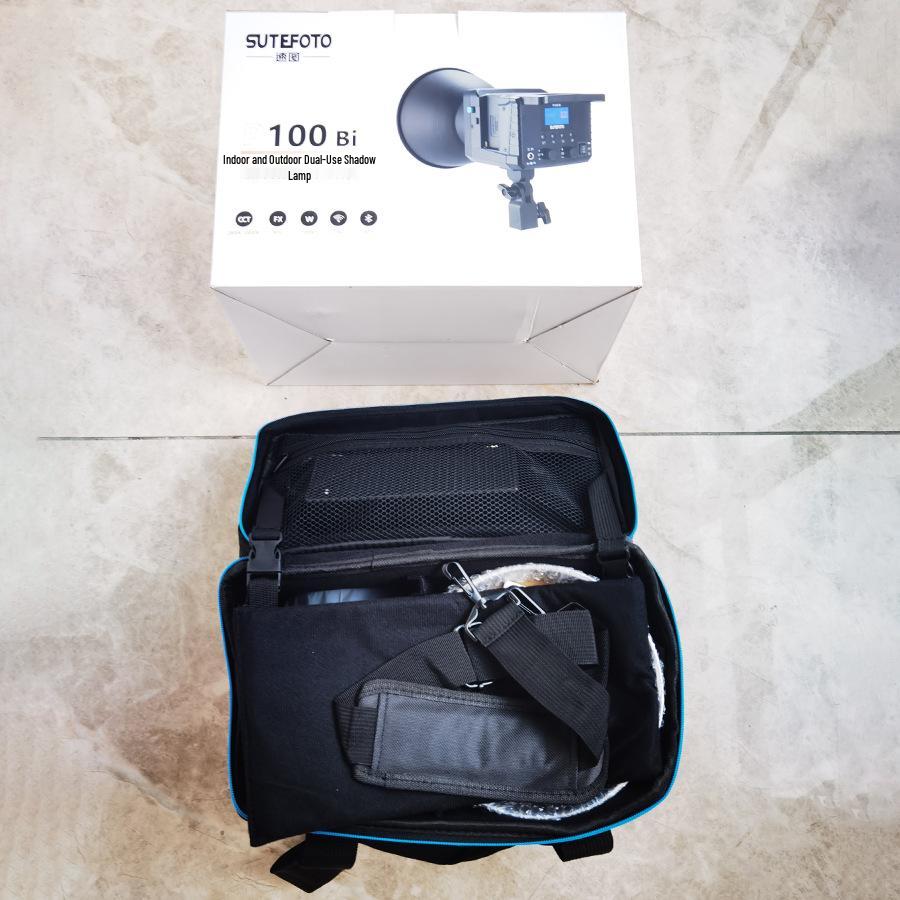 100W Bi-Color Temperature Fill Light for Mobile Streaming & Photography – P100Bi Soft COB Lighting