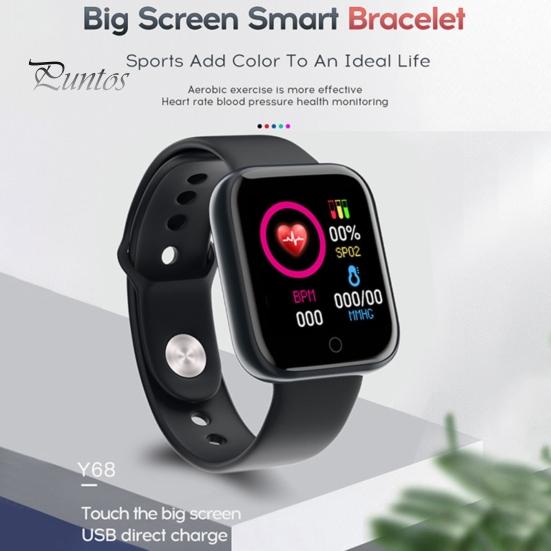 D20 Kompatybilny z Bluetooth Zegarek Smartwatch Zasilany Akumulatorowo Kalorie Tętno Monitor Snu