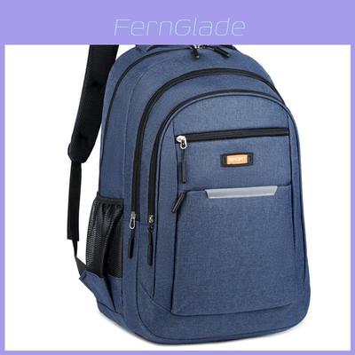 Oxford Backpack Breathable Anti Theft Laptop Compartment For Business Travel School Unisex