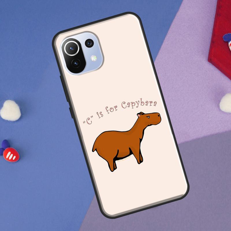 Capybara Lovely Animal Cover For Xiaomi 13 14 Ultra 11T 12T 13T 14T Pro POCO X7 Pro X3 X5 F3 F5 F6 M6 X6 Pro Case