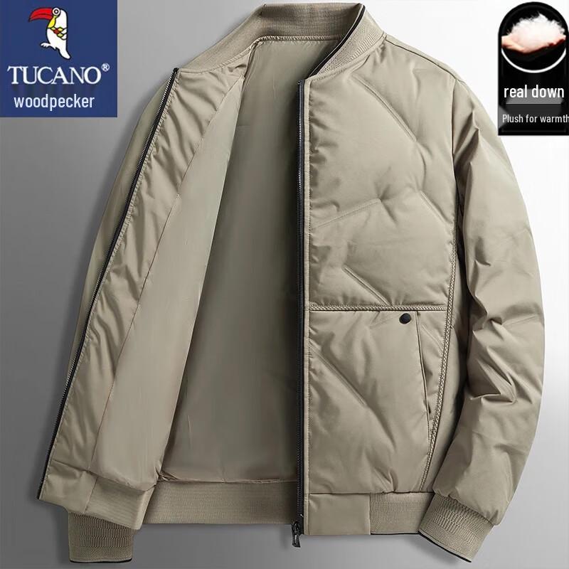 TUCANO Men s Casual Hooded Duck Down Puffer Jacket L